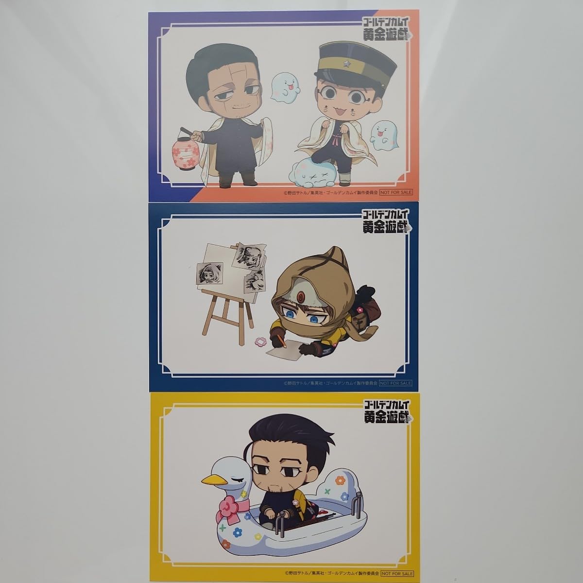 Amazon.co.jp: ゴールデンカムイ 花やしき ポストカード ブロマイド